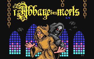 L'Abbaye des Morts (Homebrew) — Title screen